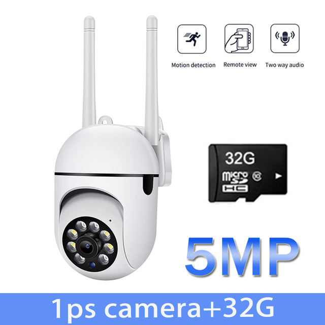 5MPx venkovní 5G WiFi IP audio kamera, FullHD 1080